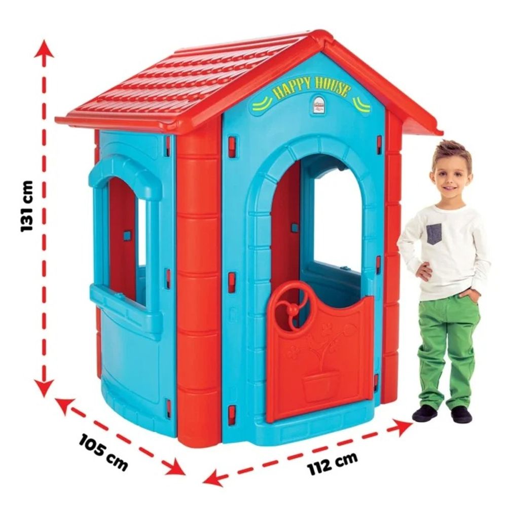 Pilsan Kućica za djecu Happy House 06-098, Plava slika 3