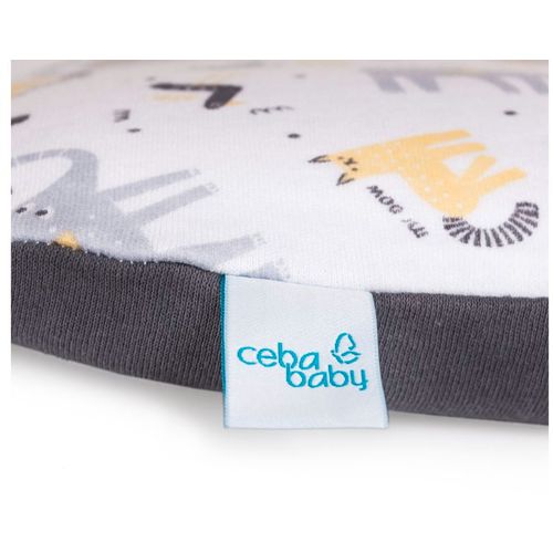 Ceba Baby navlaka za podlogu za previjanje mekano(85x72) 2 kom Dark grey Elephant + Light grey Elephant slika 2