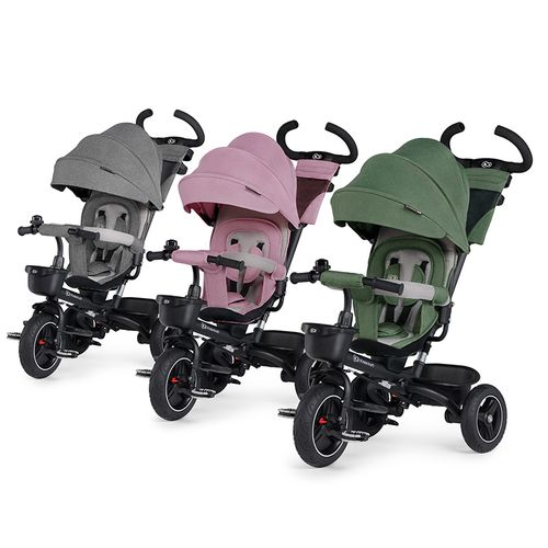 Kinderkraft Tricikl SPINSTEP, roza slika 75