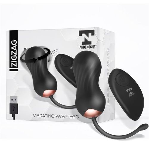 Tardenoche Zigzag Egg Vibrator s daljinskim upravljačem slika 14