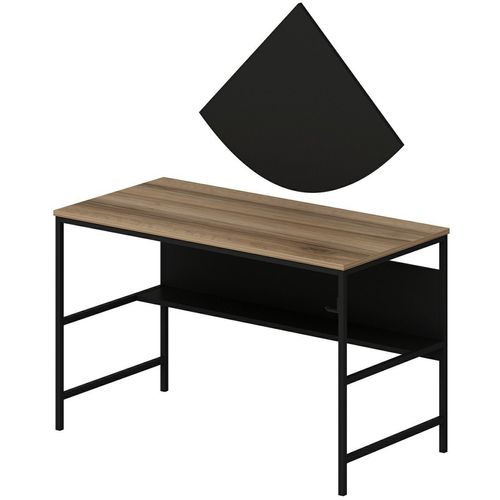 Woody Fashion Radni stol, Greta - 4481 - Dore, Black slika 6