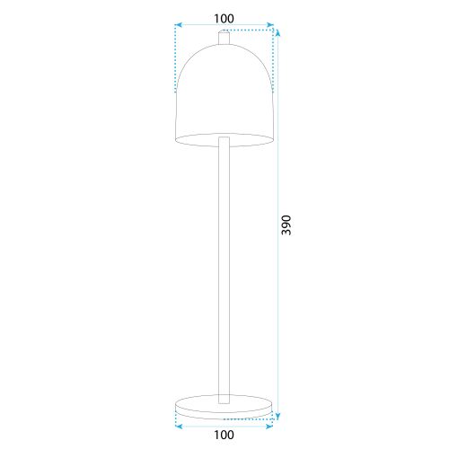 Noćna svijetiljka APP1362-T grey slika 4