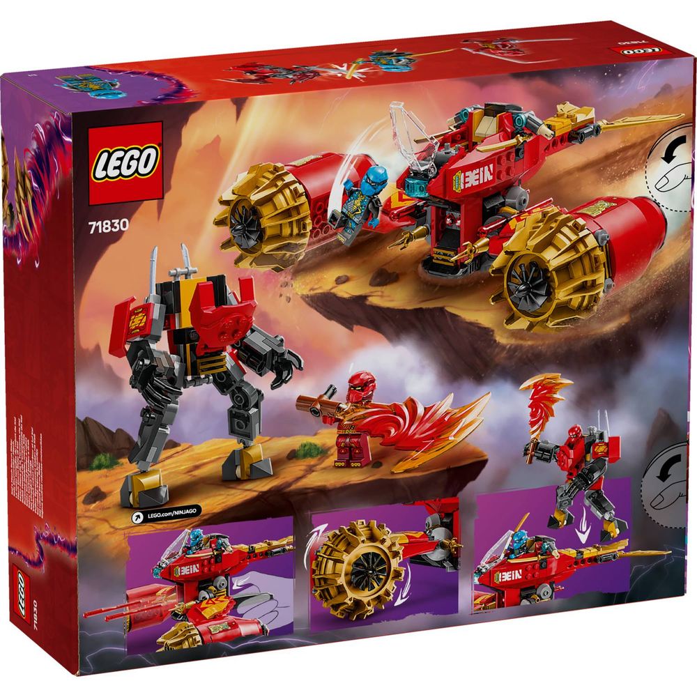 LEGO 71830 Kaijev mehanički olujni jahač slika 12