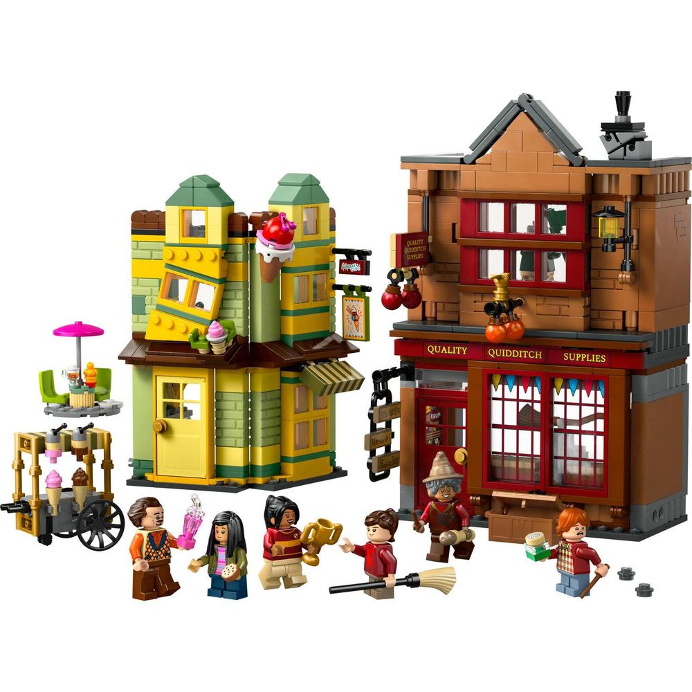 LEGO 76452 Quality Quidditch™ Supplies & Ice Cream Parlour slika 2