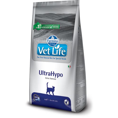Vet Life Cat Ultrahypo 2 kg slika 1