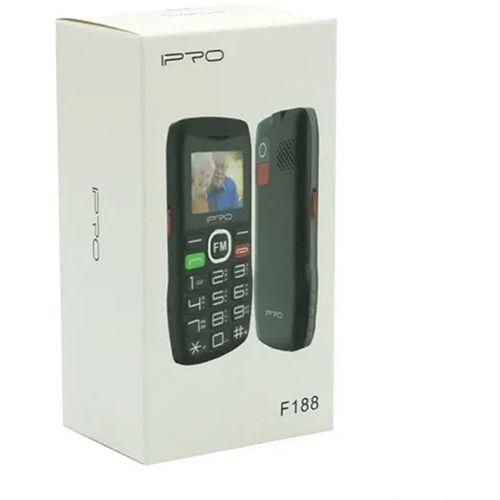 IPRO Senior F188 black Feature mobilni telefon 2G/GSM/800mAh/32MB/DualSIM/Srpski jezik~1 slika 6