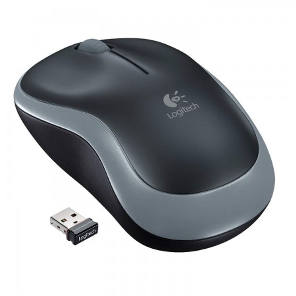LOGITECH Miš M186 / wireless, swift, grey slika 2