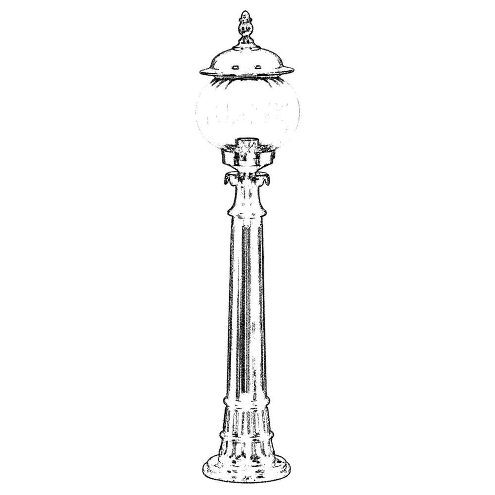 BSU-68187-BSY-M2-B Crna Spoljašnja Podna Lampa slika 2