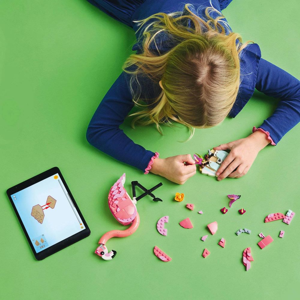 LEGO 31170 Divlje životinje: Rozi flamingo slika 8