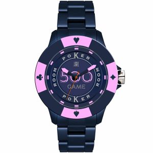 Uniseks sat Light Time POKER (Ø 41 mm)