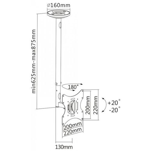 SBOX stropni stalak CPLB-28S slika 2