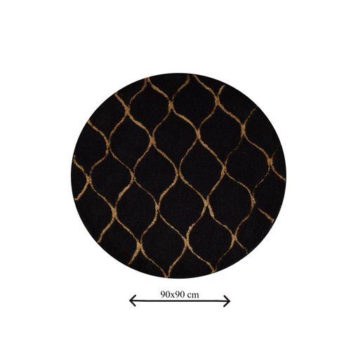 Infinity - Black BlackGold Acrylic Bathmat slika 3