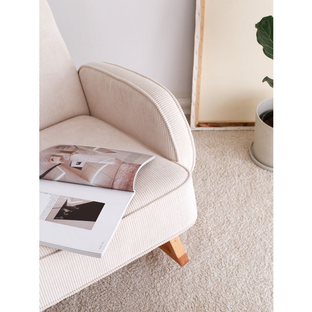 Yoko - Bijela Wing Chair slika 6