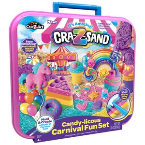 CRAZART set kinetički pijesak Zabavni park Cra-Z-Sand  850 g 19658