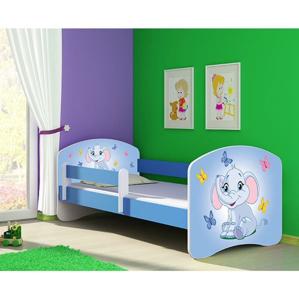 ACMA Dječiji krevet Acma II Blue - 180x80cm - Dezen 26 slika 1
