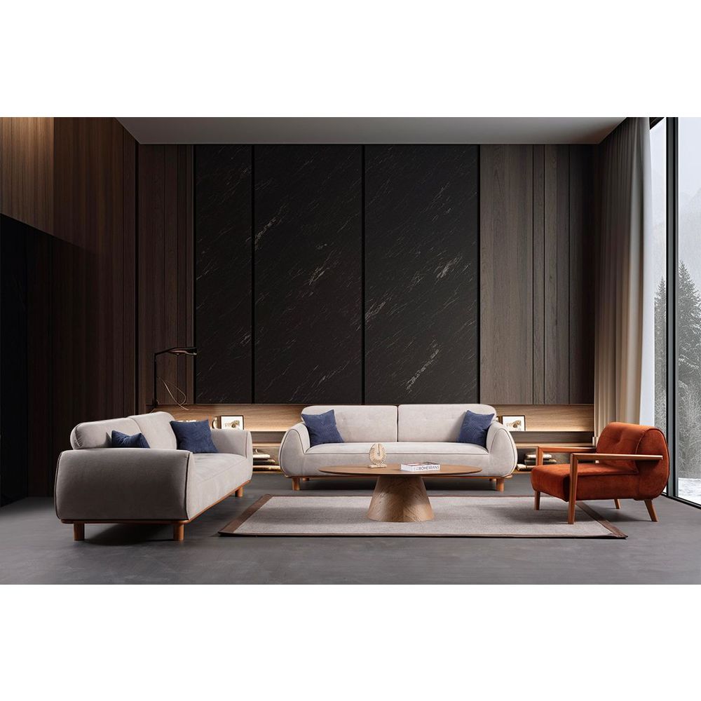 Wing Chair Drop Berger - Narandžasta slika 2