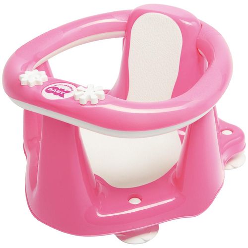 OK Baby sjedalica za kupanje Flipper dark pink slika 1