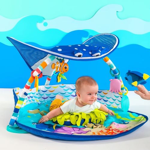 KIDS II DISNEY BABY PODLOGA ZA IGRU MR.RAY OCEAN AND LIGHTS - FINDING NEMO 11095 slika 5