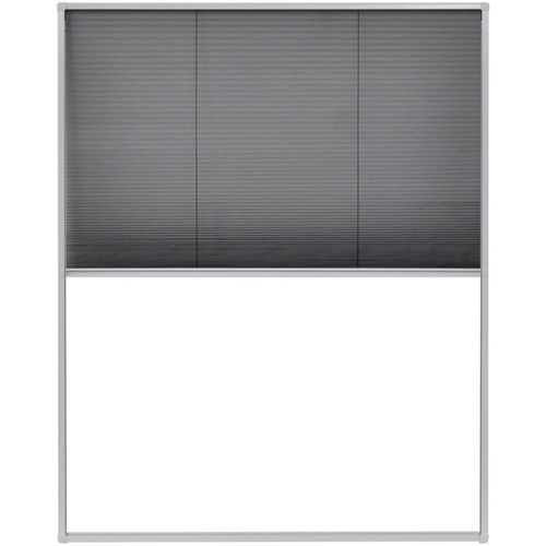 Plisirani Zaslon Protiv Insekata za Prozore Aluminijski 80x100 cm slika 14