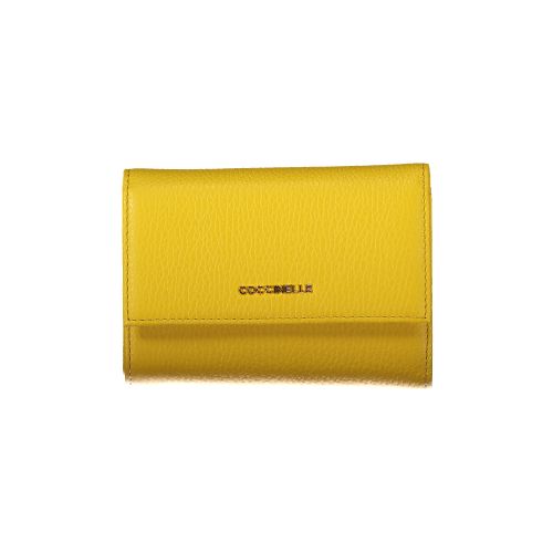 COCCINELLE WOMEN'S YELLOW WALLET slika 1