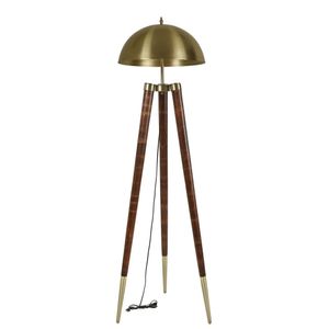 8578-2 Gold
Walnut Floor Lamp