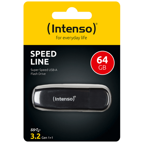 (Intenso) USB Flash drive 64GB Hi-Speed USB 3.2, SPEED Line - USB3.2-64GB/Speed Line slika 1