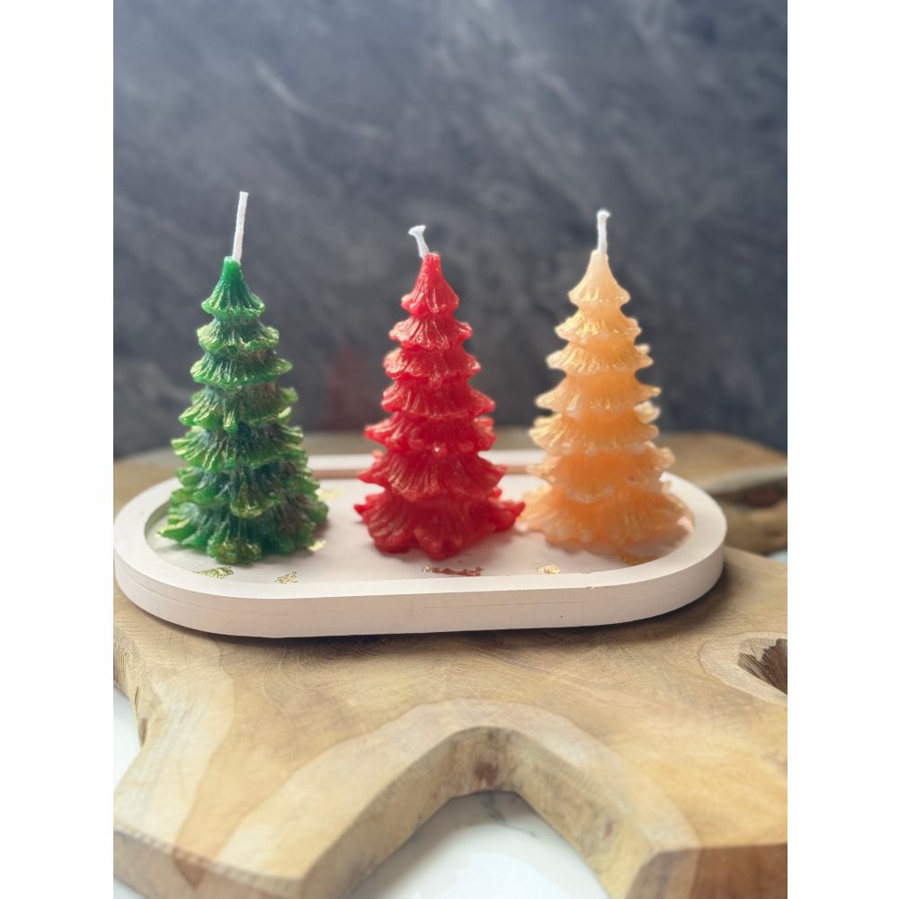 Candle set (4 pieces) Christmas Candle Set4, colour: multicolor slika 1