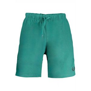 GIAN MARCO VENTURI MEN'S GREEN SHORT PANTS