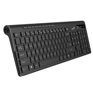 Genius SlimStar 7230 YU bežična slim tastatura crna