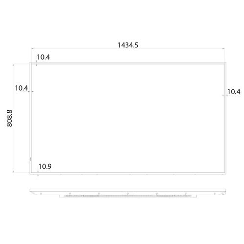 HISENSE 65 inča 65GM50D 4K UHD 500 nita Digital Signage Display - 18/7 Operation slika 3