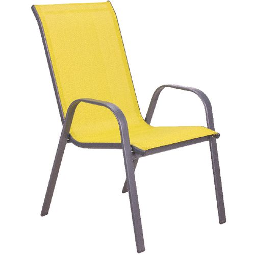 Baštenska stolica – žuta Como slika 1