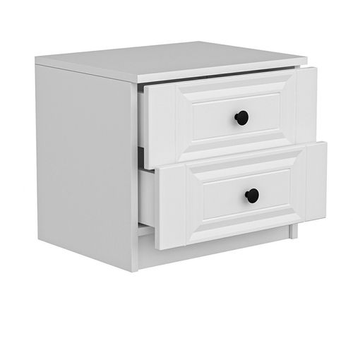 Kale - 4923 White Nightstand slika 6