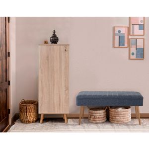 Set Namještaja za Hodnik Vegas Sonomo - 200 - 1048 u Tamno Plavoj Boji