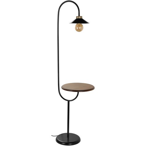 Zümrüt siyah lambader metal başlıklı Black Floor Lamp slika 2