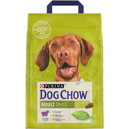 DOG CHOW Hrana za odrasle pse, Janjetina, Adult 2,5kg slika 2