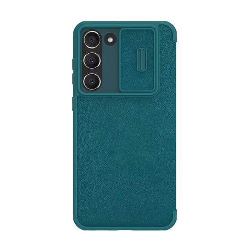 Futrola Nillkin Qin Pro (plain leather) za Samsung S916B Galaxy S23 Plus zelena slika 1