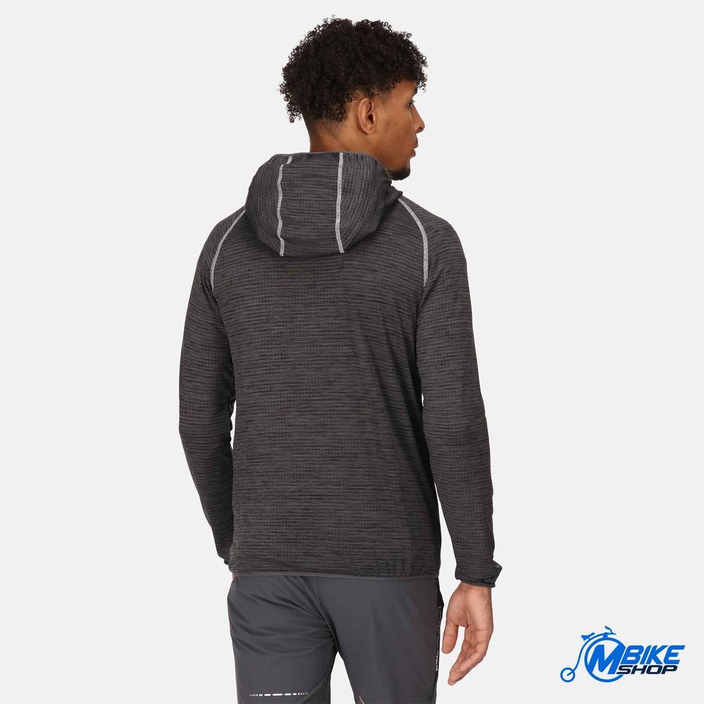 Regatta Muški duks na kopčanje sa kapuljačom Yonder Hoody Seal Grey XL slika 4