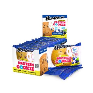 BOMBBAR Nisko-kalorični nepreliveni cookie, crna ribizla - borovnica 40g