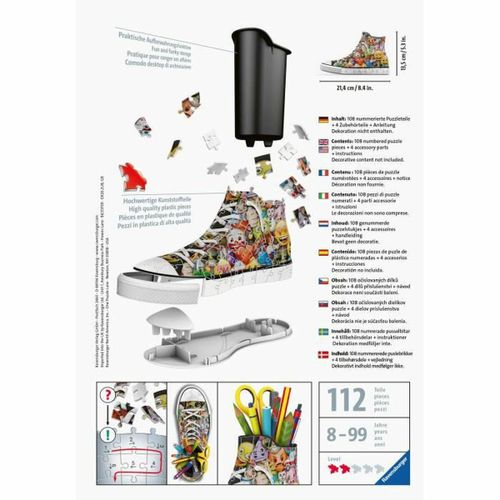 3D Puzzle Ravensburger Iceland: Kirkjuffellsfoss 108 Dijelovi 3D slika 2