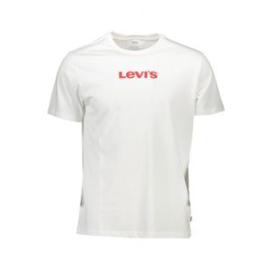 LEVI'S WHITE MEN'S SHORT SLEEVE T-SHIRT