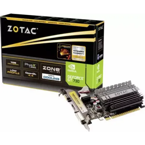 Grafička karta Zotac GT 730 2GB DDR3 64 BIT DVI/HDMI/VGA slika 2