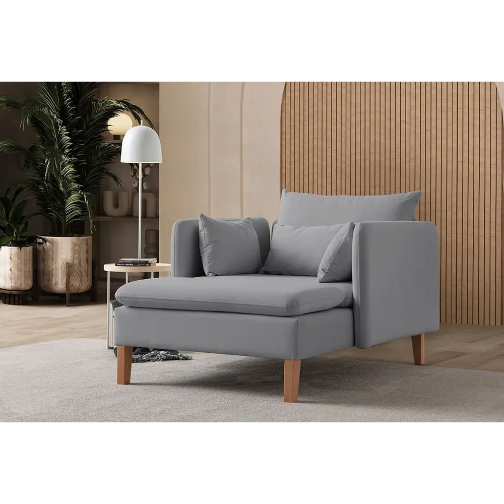 Wing Chair Flexy - Siva slika 3