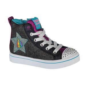 Skechers Twi-Lites Patch Cuties dječje tenisice 20234l-BKMT