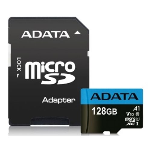 A-DATA Memorijska kartica UHS-I MicroSDXC 128GB class 10 + adapter AUSDX128GUICL10A1-RA1 slika 2