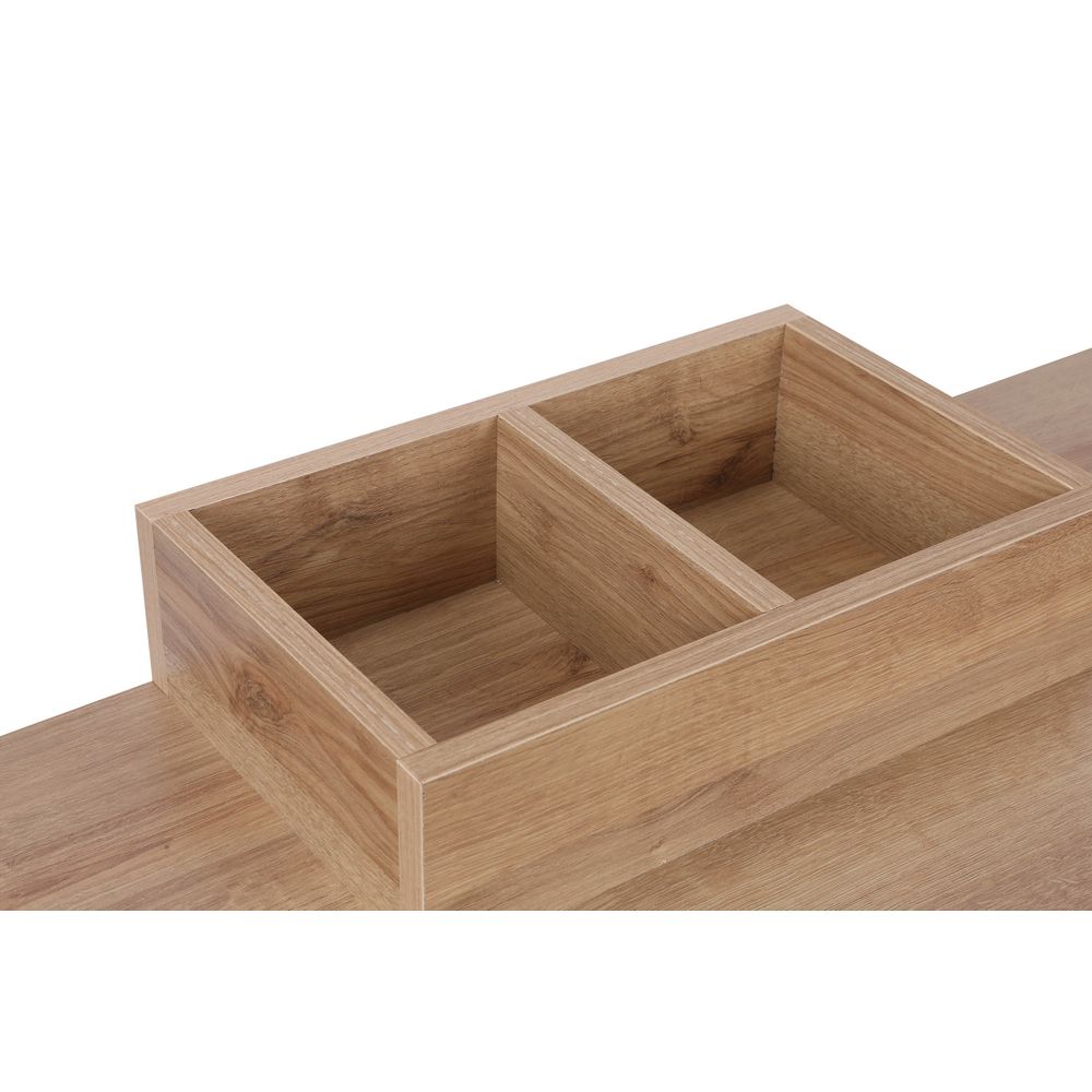 Venedik Oak Crni Radni Sto slika 3