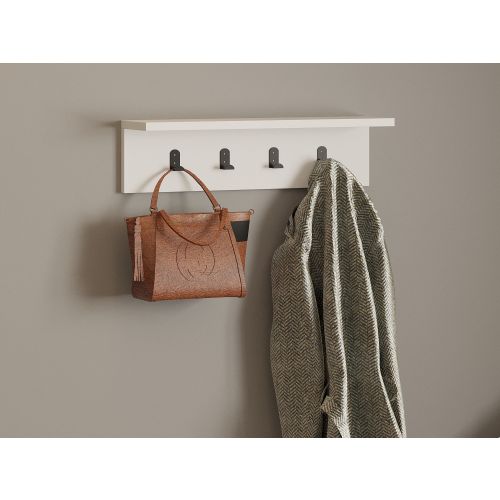 Ayla - White White Wall Shelf slika 1