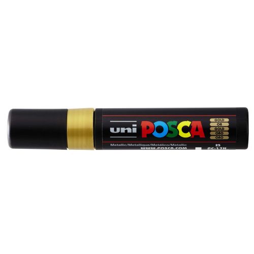 UNI POSCA marker pc-17k zlatni slika 1