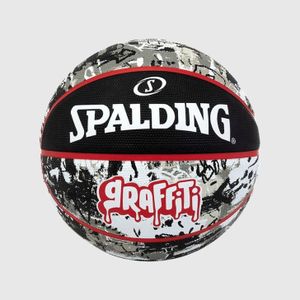 Košarkaška Lopta Spalding Grafitti Black/Red