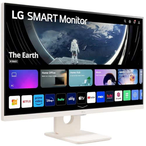 LG 27SR50F-W 27" IPS 1920x1080 60Hz 14ms GtG HDMIx2 USB smart VESA zvučnici bela slika 2