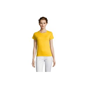 MISS ženska majica sa kratkim rukavima - Žuta, S 